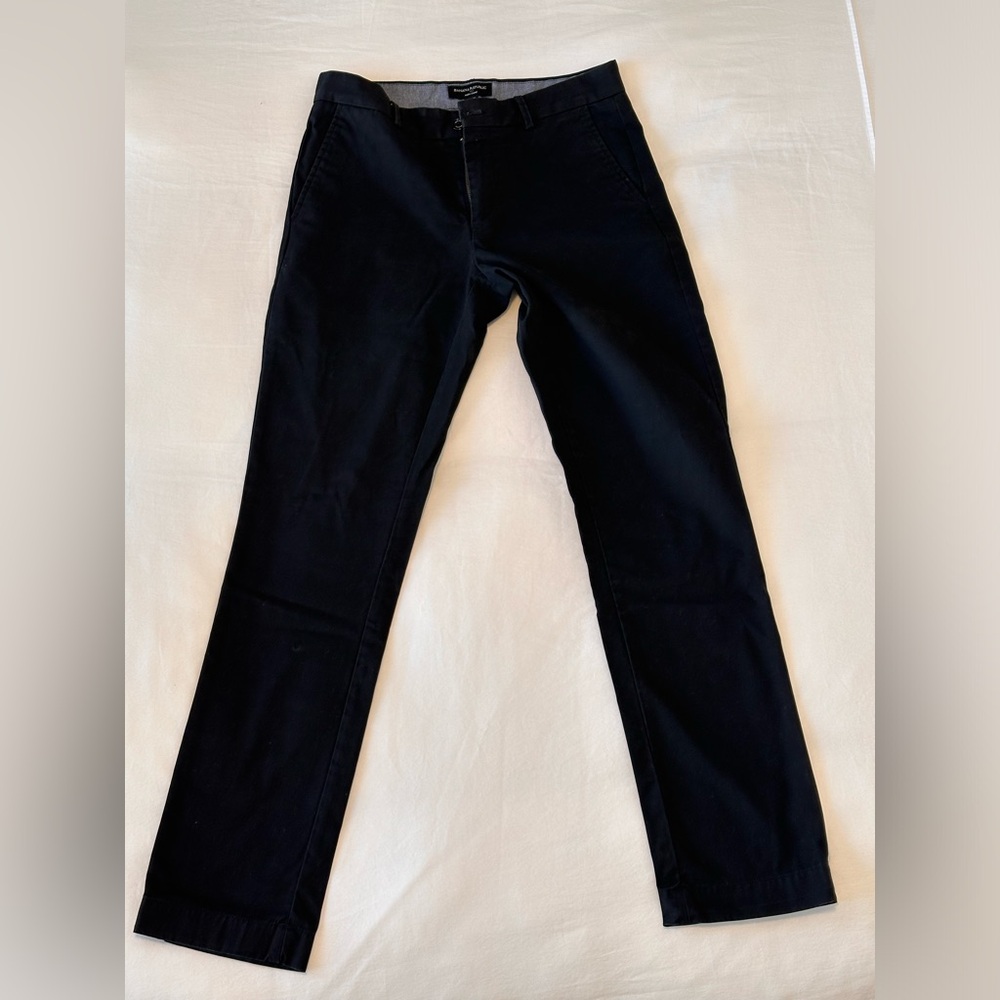 Men’s Banana Republic Aiden Chinos. Black Size 29X32